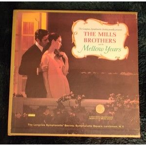 The Longines Symphonette Mills Brothers and the Mellow Years 5 LP Record box set